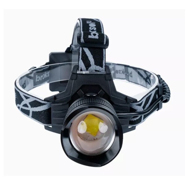 Linterna Minera Cabeza Led 300mts Batería Recargable Broksol