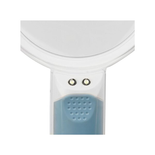 Lupa De Mano Con 2 Luz Led 2.5x De Aumento 75 Mm Hokenn