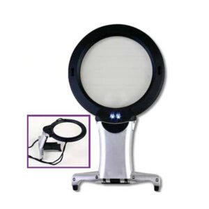 Lupa Manos Libres Con Soga Para Colgar Luz Led Galileo 2x 6x