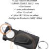 Lupa Hokenn Plegable 30x De Aumento 21mm Llavero Con Luz Led - Imagen 3