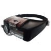 Lupa Binocular Lente Orgánica Con Luz Led Vincha Galileo - Imagen 2