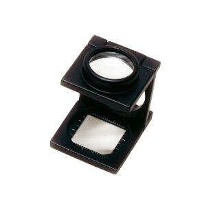 Lupa Cuenta Hilo Aumento 5x De Metal Plegable Galileo
