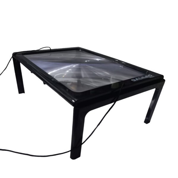 Lupa Hoja Fresnel Galileo Patas Apoyo Aumento 3x Local