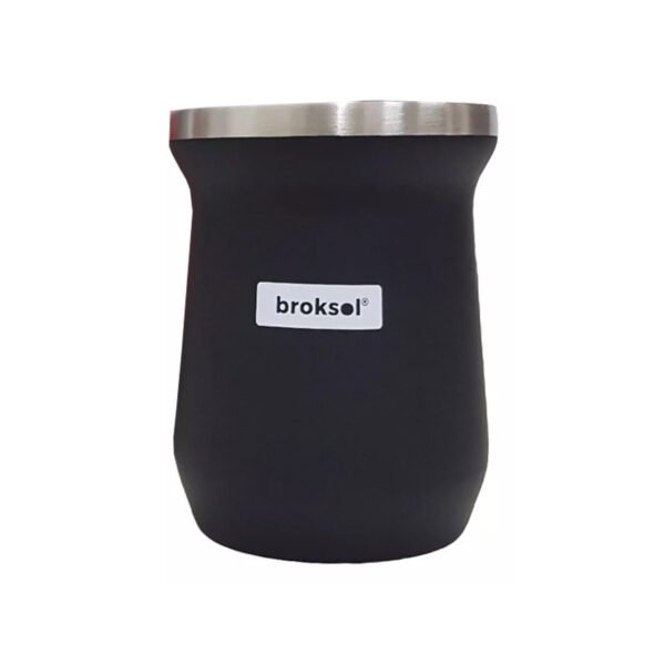 mate termico 4 Mate Termico Acero Inoxidable Vaso Frio Calor Broksol 250 Ml