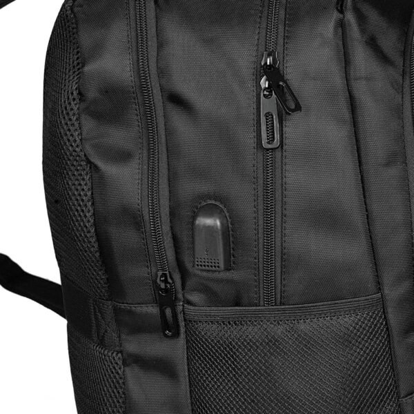 mochila WIK35BK 5 Mochila Urbana Viaje Waterdog 35 Lts Notebook Puerto Usb