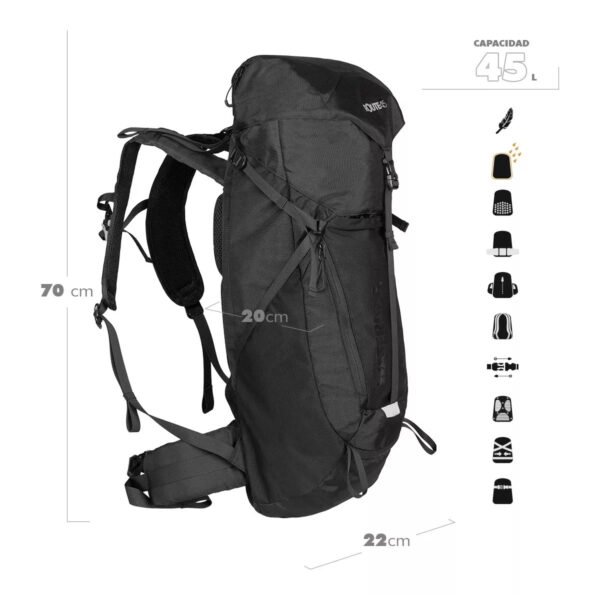 mochila route 45 2 Mochila Mochilero Trekking Viaje Camping Waterdog Route 45 L