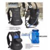 Mochila Waterdog Compartimiento Hidratacion Ciclismo Utah 11 - Imagen 2