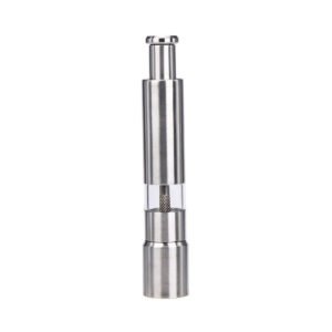 Pimentero Molinillo De Pimienta A Piston Acero Inox Acrilico
