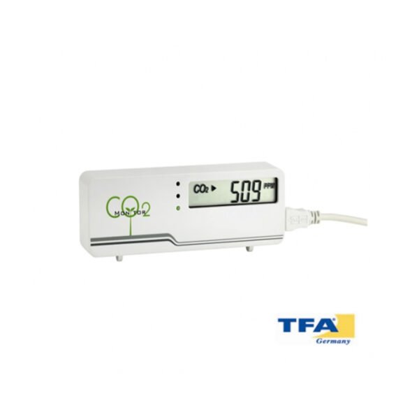 Monitor Digital Dioxido De Carbono Temperatura Ambiente Tfa
