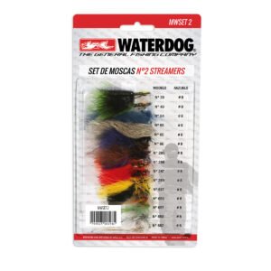 Set De Moscas Señuelos Waterdog 15 Un. Streamers Pesca
