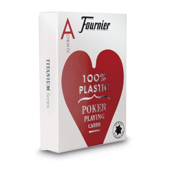 Mazo De Naipes 100 % Plastico Baraja Fournier Cartas Poker