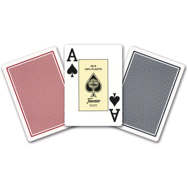 Mazo De Naipes 100 % Plastico Baraja Fournier Cartas Poker
