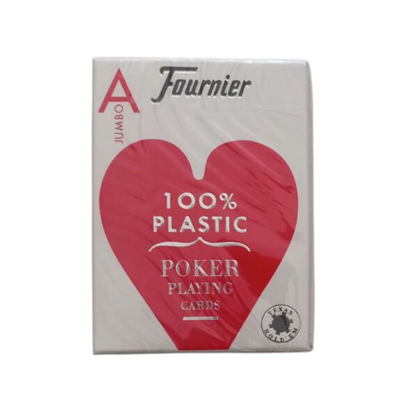 Mazo De Naipes 100 % Plastico Baraja Fournier Cartas Poker