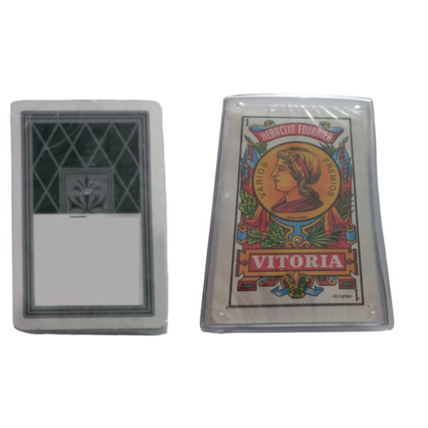 Cartas Fournier Españolas Vitoria X 40 Caja De Plastico