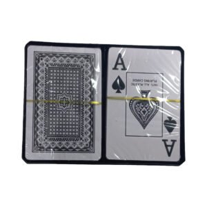 Juego De Cartas Poker X 2 Mazos Naipes Caja Plastico