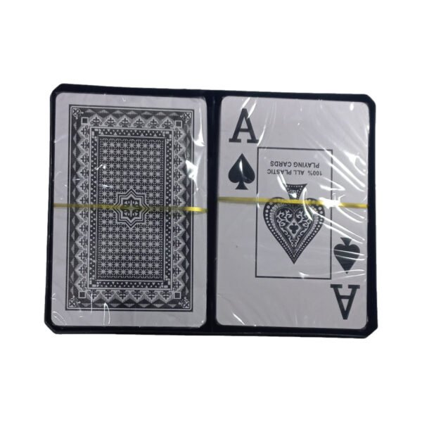 Juego De Cartas Poker X 2 Mazos Naipes Caja Plastico