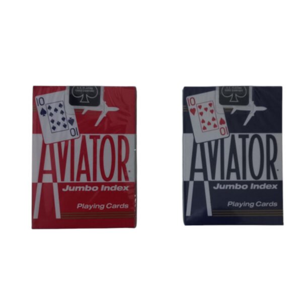 Naipes Cartas Poker Aviator Jumbo Index Playing Cards X 54