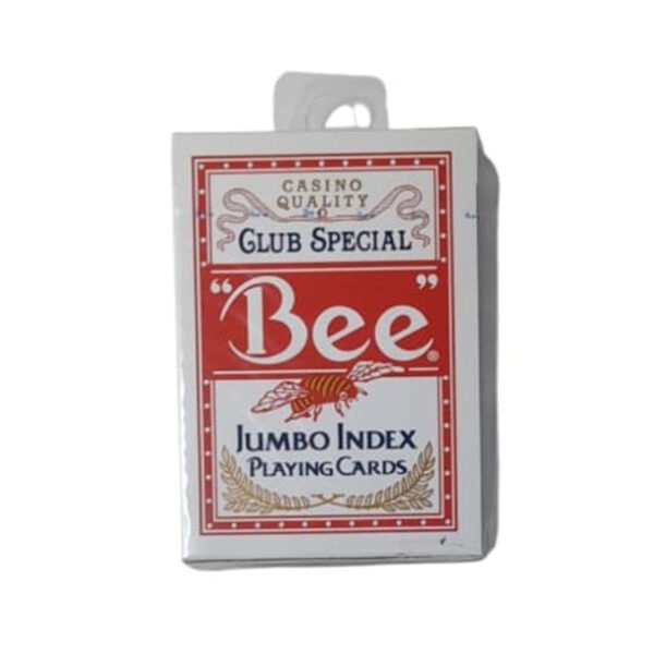 naipes bee rojo 1 Cartas Mazo De Naipes De Poker Bee By Bicycle