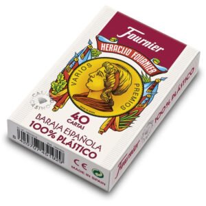 Mazo Naipes Españolas Fournier X 40 Cartas 100 % Plastico