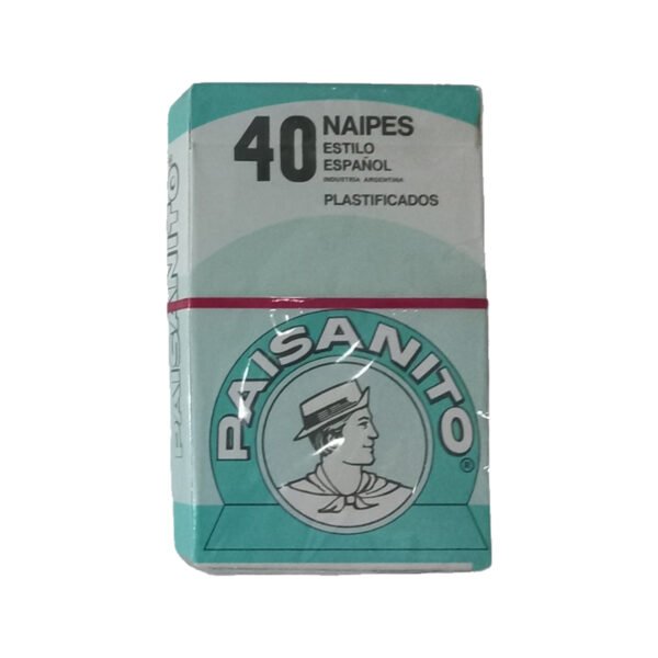 Mazo De Naipes Españolas Cartas X 40 Paisanito Juego Truco