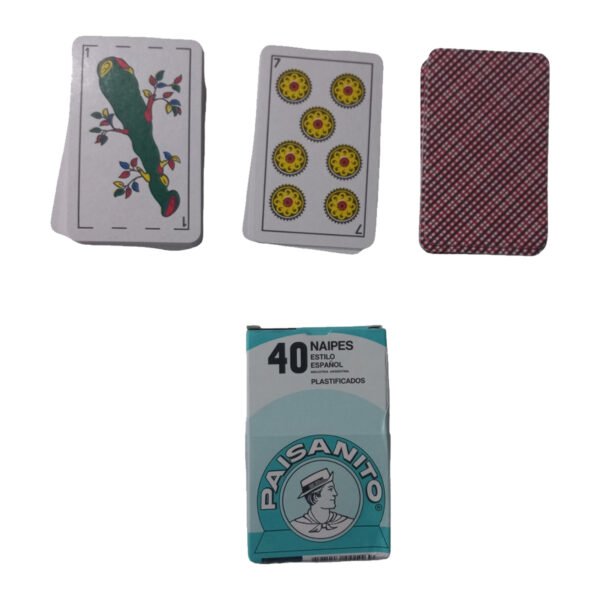 Pack 6 Mazos Cartas Naipes Españolas X 40 Paisanito Truco
