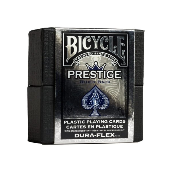 naipes prestige azul 4 Naipes Bicycle 100% Plasticas Prestige Cartas Poker Magia