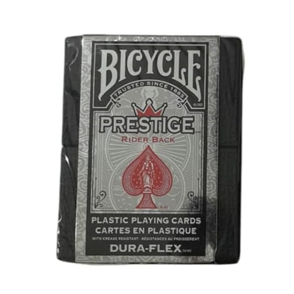 naipes prestige rojo 1 Naipes Bicycle 100% Plasticas Prestige Cartas Poker Magia