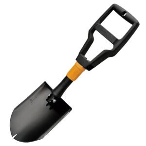 Pala Plegable Negra Waterdog Mango Plástico Camping