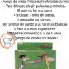 Palabras Prohibidas Junior Tabú Juego Mesa Para Niños - Imagen 4