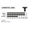 Paleta De Ping Pong Donic Carbotec 3000 Carbono - Imagen 4