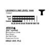 Paleta Ping Pong Donic Tenis De Mesa Legends Line 1000 - Imagen 3
