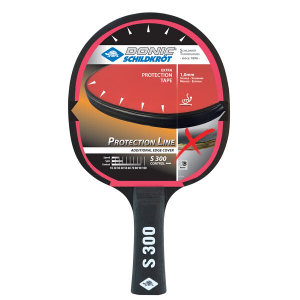 paleta protection 300 DE9963 1 Combo Pelotitas Ping Pong 3 Estrellas + 2 Paletas De Ping Pong Y Red