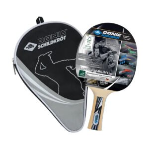 Paleta Ping Pong Donic Legends Premium Silver Line Con Funda