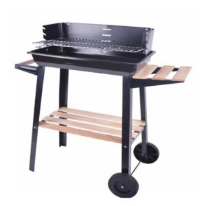 Parrilla Portatil Alpaca A Carbón Mesada Lateral Pmcventas