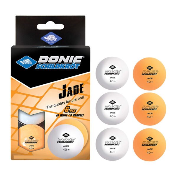 Pelotitas Ping Pong Donic  Jade X 6 Unidades
