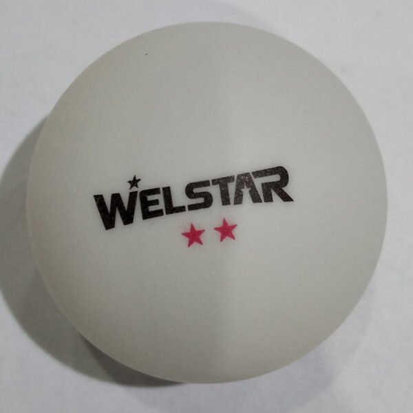 Pelotitas Ping Pong X 6  Unidades 2 Estrellas 40 Mm Blancas