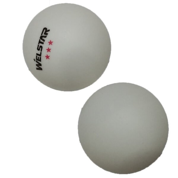 Pelotitas Ping Pong 3 Estrellas Blancas X 6  Unidades 40 Mm