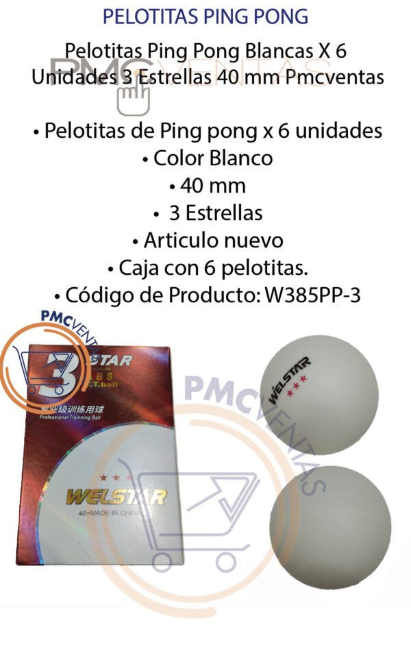 pelotitas-ping-pong-W385PP-3-plantilla Combo Pelotitas Ping Pong 3 Estrellas + 2 Paletas De Ping Pong Y Red