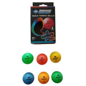 Pelotitas Ping Pong Donic Colores Multicolor X 6u Tenis Mesa