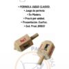 Juego Perinola De Madera Clasica Por Unidad - Imagen 2