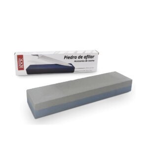 Piedra Afilar 20 Cm Afilador Cuchillos Cuchilla Doble Faz