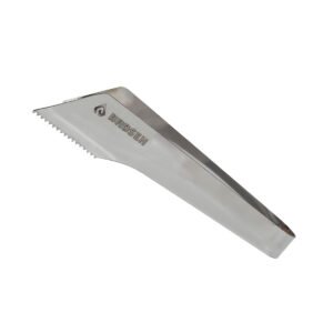 Pinza Cocina Multiuso Dentada Acero Inox Parrillera Brosen
