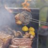 Pinza Parrillera Asado Gastronomica Acero Larga 45 Cm - Imagen 2