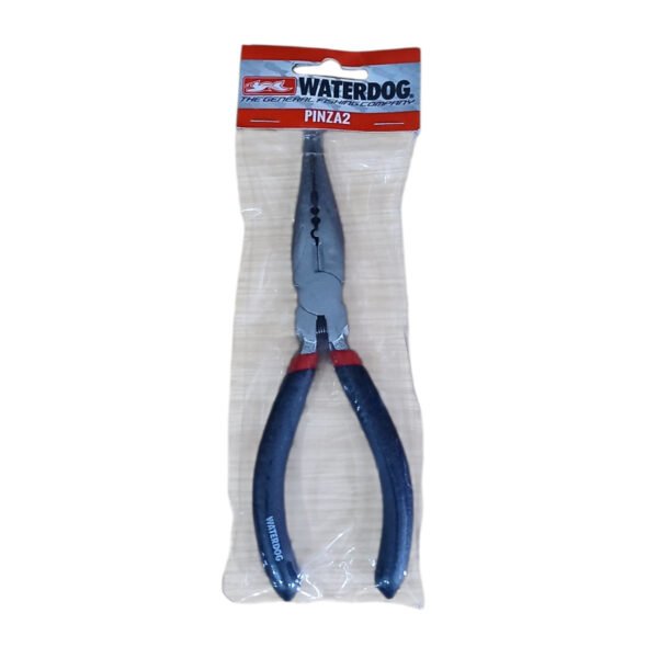 pinza2 4 Pinza Punta Recta Saca Anzuelos Corta Cables Waterdog Pesca