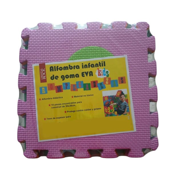 Goma Eva Alfombra Infantil Rompecabeza Piso 10 Piezas 30 Cm