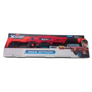 Pistola Escopeta Lanza Dardos X-shot Max Attack C/ 24 Dardos