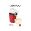 Pochoclera  Electrica Daewoo Aire Caliente 1200w Pmcventas - Imagen 2