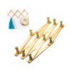Perchero Extensible Porta Llaves Madera 10 Ganchos P/ Pared - Imagen 3
