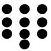 Punto De Salida Bola Pool Sticker X 10 Unidades