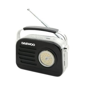 Radio Retro Daewoo Am Fm Usb Bluetooth 220 V O Pilas